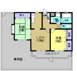 エクセル桜ヶ丘の物件間取画像